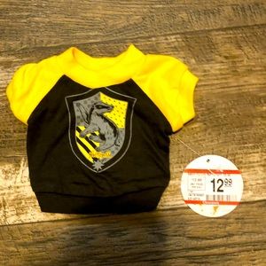 DOG TEE HARRY POTTER HUFFLEPUFF SIZE XS (Tiny)